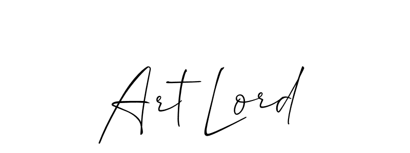 Make a short Art Lord signature style. Manage your documents anywhere anytime using Allison_Script. Create and add eSignatures, submit forms, share and send files easily. Art Lord signature style 2 images and pictures png
