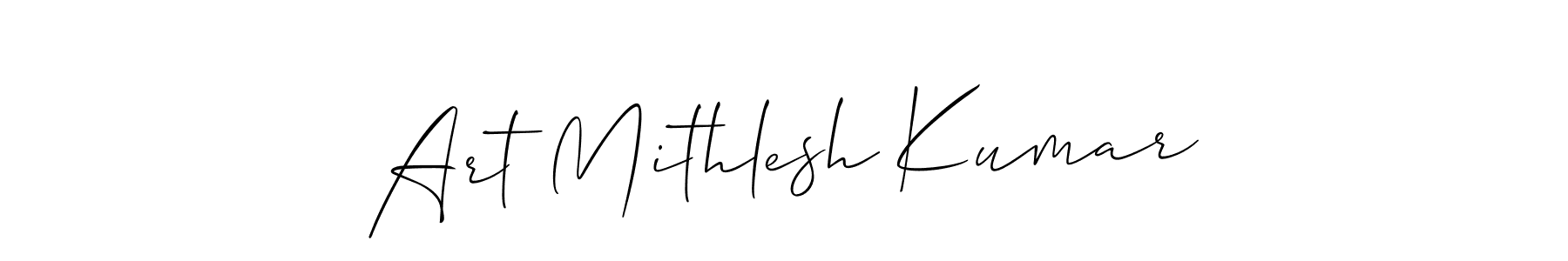Once you've used our free online signature maker to create your best signature Allison_Script style, it's time to enjoy all of the benefits that Art Mithlesh Kumar name signing documents. Art Mithlesh Kumar signature style 2 images and pictures png