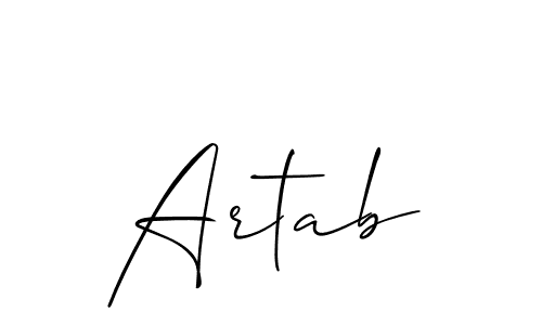 Here are the top 10 professional signature styles for the name Artab. These are the best autograph styles you can use for your name. Artab signature style 2 images and pictures png