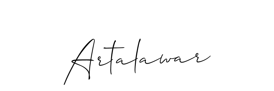 Once you've used our free online signature maker to create your best signature Allison_Script style, it's time to enjoy all of the benefits that Artalawar name signing documents. Artalawar signature style 2 images and pictures png