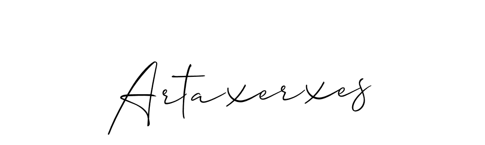 Also we have Artaxerxes name is the best signature style. Create professional handwritten signature collection using Allison_Script autograph style. Artaxerxes signature style 2 images and pictures png