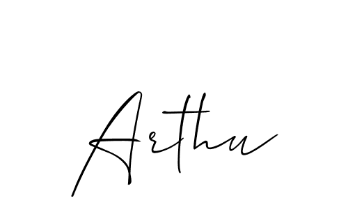 Here are the top 10 professional signature styles for the name Arthu. These are the best autograph styles you can use for your name. Arthu signature style 2 images and pictures png