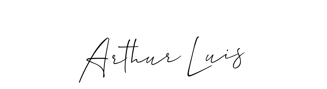 Similarly Allison_Script is the best handwritten signature design. Signature creator online .You can use it as an online autograph creator for name Arthur Luis. Arthur Luis signature style 2 images and pictures png