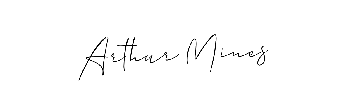 You can use this online signature creator to create a handwritten signature for the name Arthur Mines. This is the best online autograph maker. Arthur Mines signature style 2 images and pictures png