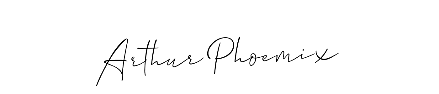 Once you've used our free online signature maker to create your best signature Allison_Script style, it's time to enjoy all of the benefits that Arthur Phoemix name signing documents. Arthur Phoemix signature style 2 images and pictures png