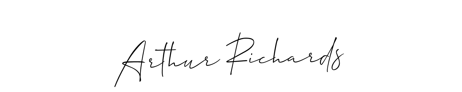 Once you've used our free online signature maker to create your best signature Allison_Script style, it's time to enjoy all of the benefits that Arthur Richards name signing documents. Arthur Richards signature style 2 images and pictures png