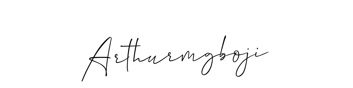 Arthurmgboji stylish signature style. Best Handwritten Sign (Allison_Script) for my name. Handwritten Signature Collection Ideas for my name Arthurmgboji. Arthurmgboji signature style 2 images and pictures png