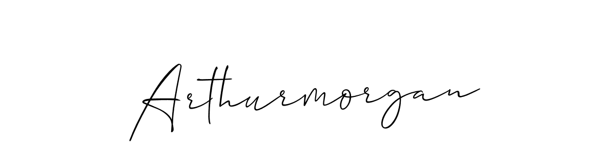How to make Arthurmorgan name signature. Use Allison_Script style for creating short signs online. This is the latest handwritten sign. Arthurmorgan signature style 2 images and pictures png