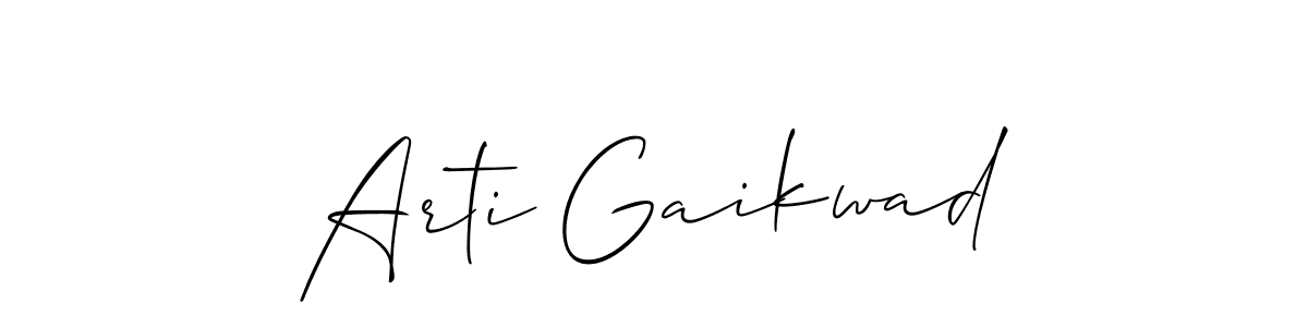 How to Draw Arti Gaikwad signature style? Allison_Script is a latest design signature styles for name Arti Gaikwad. Arti Gaikwad signature style 2 images and pictures png