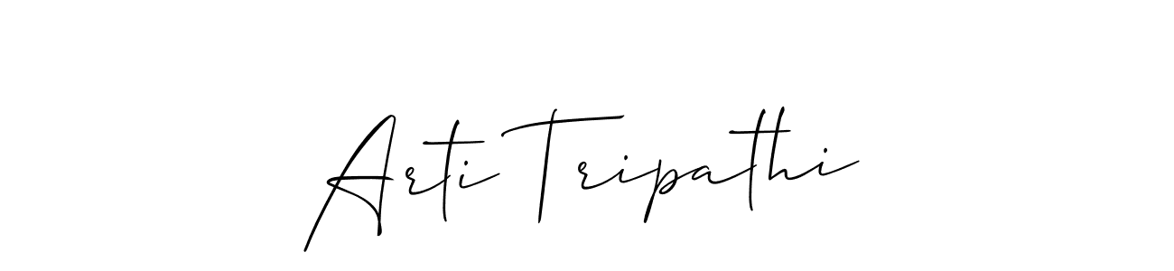 Similarly Allison_Script is the best handwritten signature design. Signature creator online .You can use it as an online autograph creator for name Arti Tripathi. Arti Tripathi signature style 2 images and pictures png