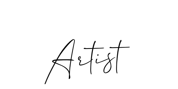 Make a beautiful signature design for name Artist. Use this online signature maker to create a handwritten signature for free. Artist signature style 2 images and pictures png