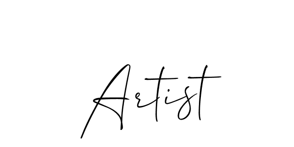 How to make Artist name signature. Use Allison_Script style for creating short signs online. This is the latest handwritten sign. Artist signature style 2 images and pictures png