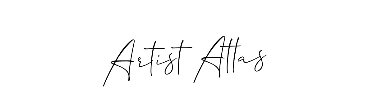 Make a short Artist Atlas signature style. Manage your documents anywhere anytime using Allison_Script. Create and add eSignatures, submit forms, share and send files easily. Artist Atlas signature style 2 images and pictures png