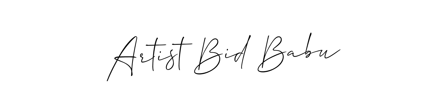 You can use this online signature creator to create a handwritten signature for the name Artist Bid Babu. This is the best online autograph maker. Artist Bid Babu signature style 2 images and pictures png
