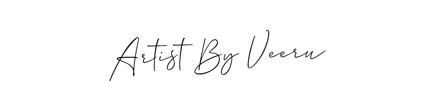 Best and Professional Signature Style for Artist By Veeru. Allison_Script Best Signature Style Collection. Artist By Veeru signature style 2 images and pictures png