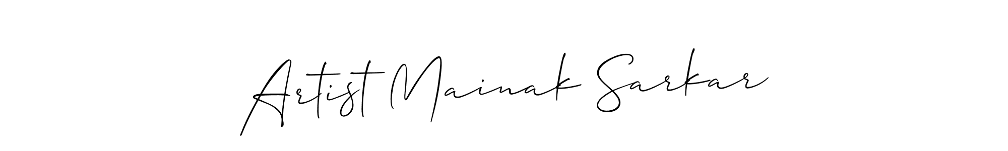 Once you've used our free online signature maker to create your best signature Allison_Script style, it's time to enjoy all of the benefits that Artist Mainak Sarkar name signing documents. Artist Mainak Sarkar signature style 2 images and pictures png