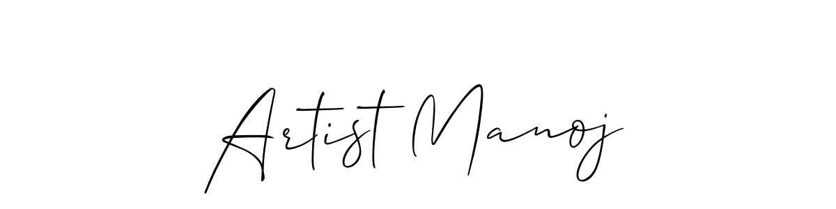 How to Draw Artist Manoj signature style? Allison_Script is a latest design signature styles for name Artist Manoj. Artist Manoj signature style 2 images and pictures png