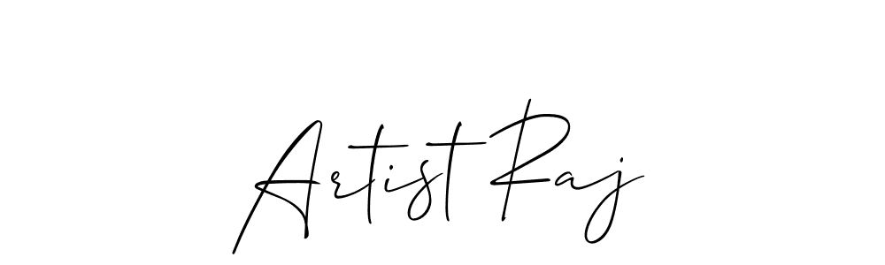 Also You can easily find your signature by using the search form. We will create Artist Raj name handwritten signature images for you free of cost using Allison_Script sign style. Artist Raj signature style 2 images and pictures png