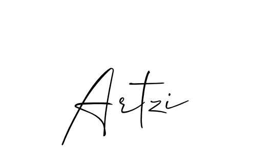 Make a short Artzi signature style. Manage your documents anywhere anytime using Allison_Script. Create and add eSignatures, submit forms, share and send files easily. Artzi signature style 2 images and pictures png