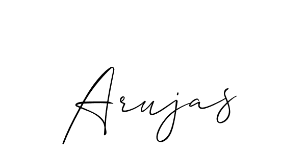 You can use this online signature creator to create a handwritten signature for the name Arujas. This is the best online autograph maker. Arujas signature style 2 images and pictures png