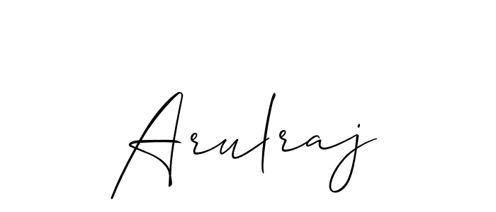 Arulraj stylish signature style. Best Handwritten Sign (Allison_Script) for my name. Handwritten Signature Collection Ideas for my name Arulraj. Arulraj signature style 2 images and pictures png