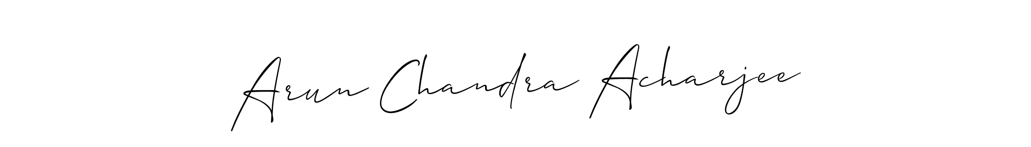 This is the best signature style for the Arun Chandra Acharjee name. Also you like these signature font (Allison_Script). Mix name signature. Arun Chandra Acharjee signature style 2 images and pictures png