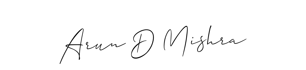 Make a beautiful signature design for name Arun D Mishra. Use this online signature maker to create a handwritten signature for free. Arun D Mishra signature style 2 images and pictures png