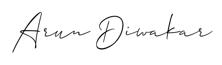 Stand out with a creative autograph for Arun Diwakar. The Allison_Script styling blends modern aesthetics with classic signature flourishes. Arun Diwakar signature style 2 images and pictures png