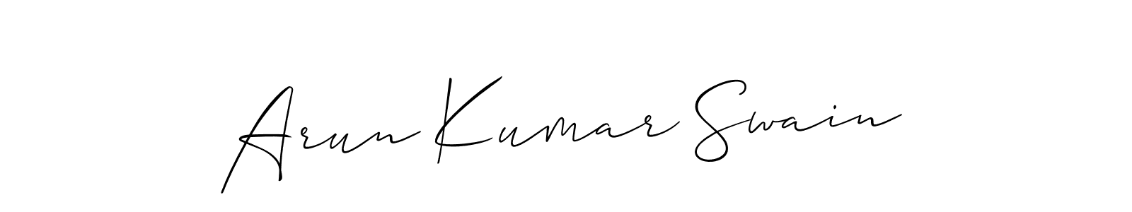 See photos of Arun Kumar Swain official signature by Spectra . Check more albums & portfolios. Read reviews & check more about Allison_Script font. Arun Kumar Swain signature style 2 images and pictures png