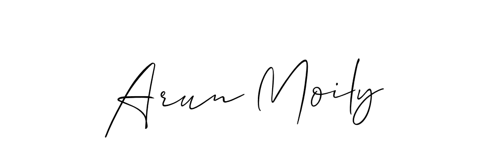 Also You can easily find your signature by using the search form. We will create Arun Moily name handwritten signature images for you free of cost using Allison_Script sign style. Arun Moily signature style 2 images and pictures png