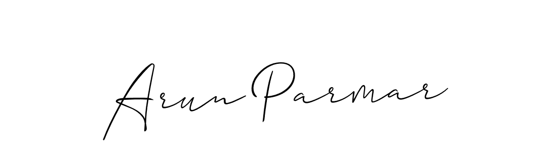 Make a beautiful signature design for name Arun Parmar. Use this online signature maker to create a handwritten signature for free. Arun Parmar signature style 2 images and pictures png