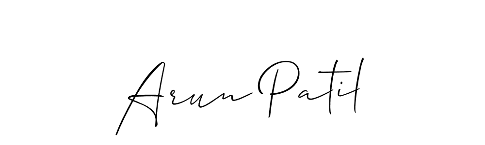 This is the best signature style for the Arun Patil name. Also you like these signature font (Allison_Script). Mix name signature. Arun Patil signature style 2 images and pictures png