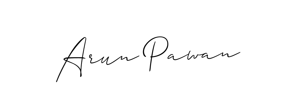 Once you've used our free online signature maker to create your best signature Allison_Script style, it's time to enjoy all of the benefits that Arun Pawan name signing documents. Arun Pawan signature style 2 images and pictures png