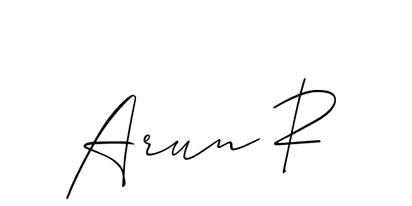 Here are the top 10 professional signature styles for the name Arun R. These are the best autograph styles you can use for your name. Arun R signature style 2 images and pictures png