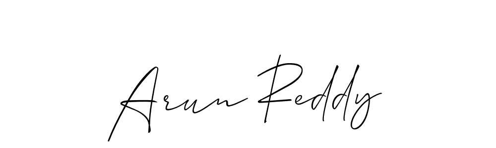 Make a beautiful signature design for name Arun Reddy. Use this online signature maker to create a handwritten signature for free. Arun Reddy signature style 2 images and pictures png