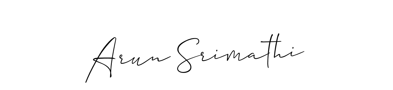 Check out images of Autograph of Arun Srimathi name. Actor Arun Srimathi Signature Style. Allison_Script is a professional sign style online. Arun Srimathi signature style 2 images and pictures png