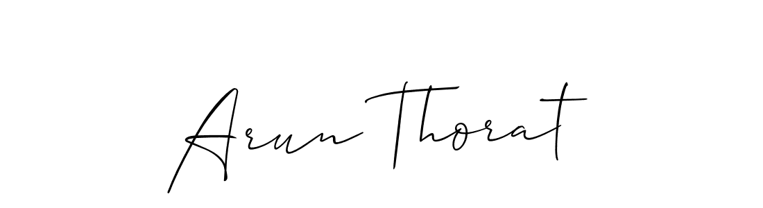 How to Draw Arun Thorat signature style? Allison_Script is a latest design signature styles for name Arun Thorat. Arun Thorat signature style 2 images and pictures png