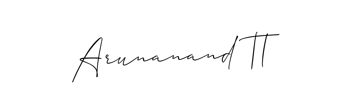 This is the best signature style for the Arunanand Tl name. Also you like these signature font (Allison_Script). Mix name signature. Arunanand Tl signature style 2 images and pictures png