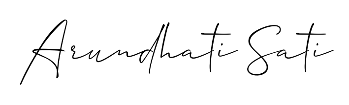 How to make Arundhati Sati signature? Allison_Script is a professional autograph style. Create handwritten signature for Arundhati Sati name. Arundhati Sati signature style 2 images and pictures png