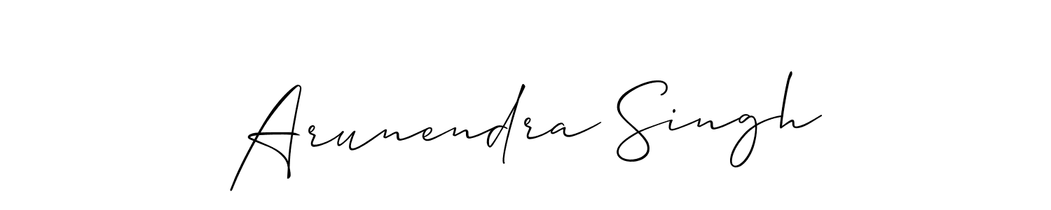 How to Draw Arunendra Singh signature style? Allison_Script is a latest design signature styles for name Arunendra Singh. Arunendra Singh signature style 2 images and pictures png