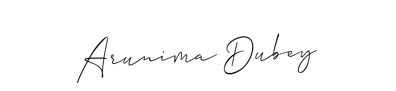 Make a beautiful signature design for name Arunima Dubey. Use this online signature maker to create a handwritten signature for free. Arunima Dubey signature style 2 images and pictures png