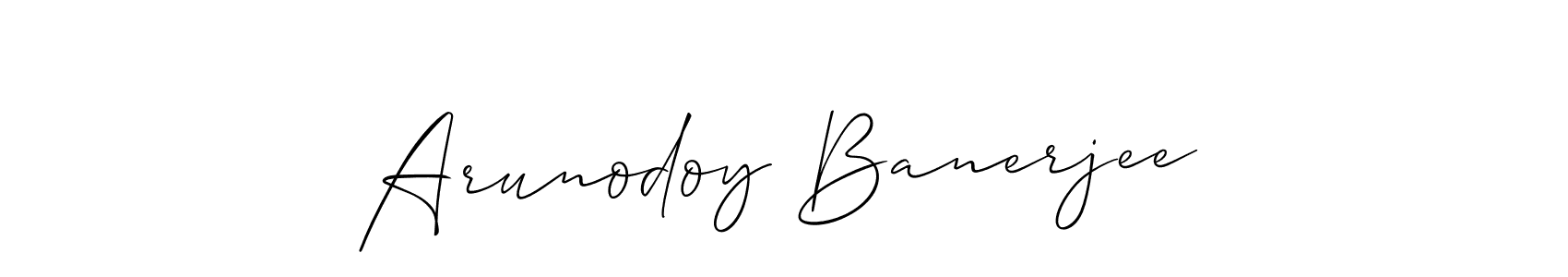 Check out images of Autograph of Arunodoy Banerjee name. Actor Arunodoy Banerjee Signature Style. Allison_Script is a professional sign style online. Arunodoy Banerjee signature style 2 images and pictures png