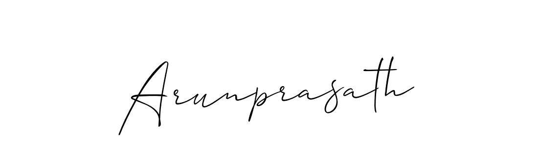 Best and Professional Signature Style for Arunprasath. Allison_Script Best Signature Style Collection. Arunprasath signature style 2 images and pictures png