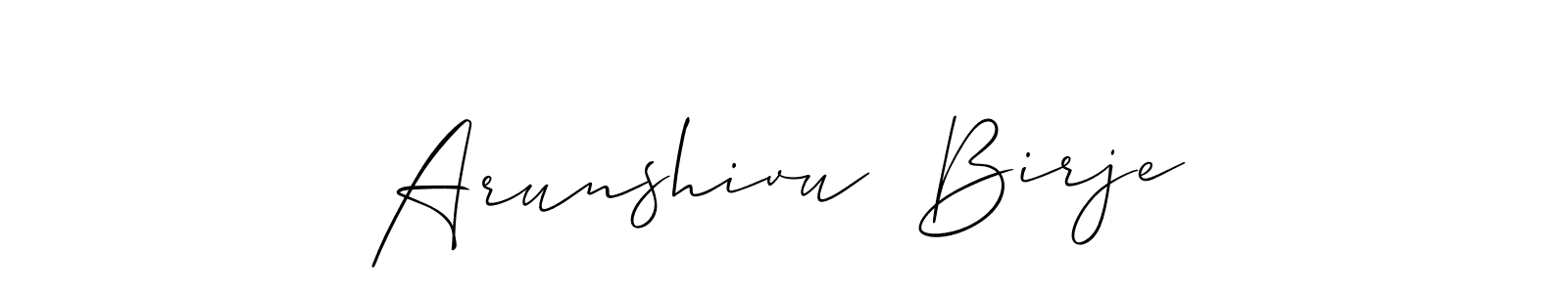 See photos of Arunshivu  Birje official signature by Spectra . Check more albums & portfolios. Read reviews & check more about Allison_Script font. Arunshivu  Birje signature style 2 images and pictures png