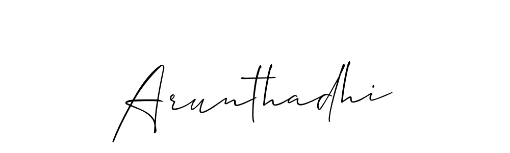 How to Draw Arunthadhi signature style? Allison_Script is a latest design signature styles for name Arunthadhi. Arunthadhi signature style 2 images and pictures png