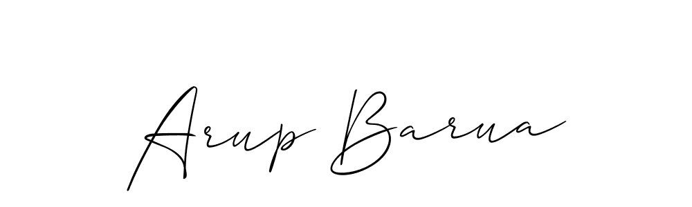 if you are searching for the best signature style for your name Arup Barua. so please give up your signature search. here we have designed multiple signature styles  using Allison_Script. Arup Barua signature style 2 images and pictures png