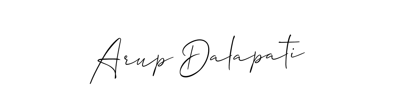 Make a beautiful signature design for name Arup Dalapati. Use this online signature maker to create a handwritten signature for free. Arup Dalapati signature style 2 images and pictures png