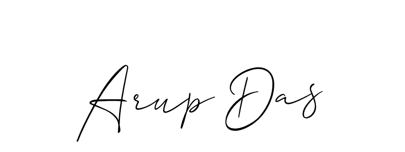if you are searching for the best signature style for your name Arup Das. so please give up your signature search. here we have designed multiple signature styles  using Allison_Script. Arup Das signature style 2 images and pictures png