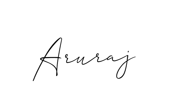 This is the best signature style for the Aruraj name. Also you like these signature font (Allison_Script). Mix name signature. Aruraj signature style 2 images and pictures png