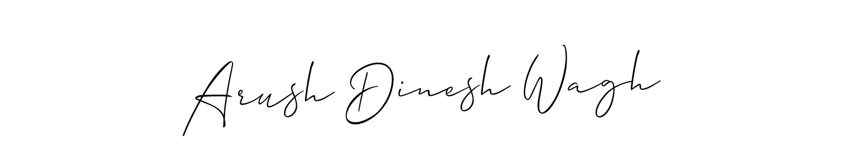 Best and Professional Signature Style for Arush Dinesh Wagh. Allison_Script Best Signature Style Collection. Arush Dinesh Wagh signature style 2 images and pictures png